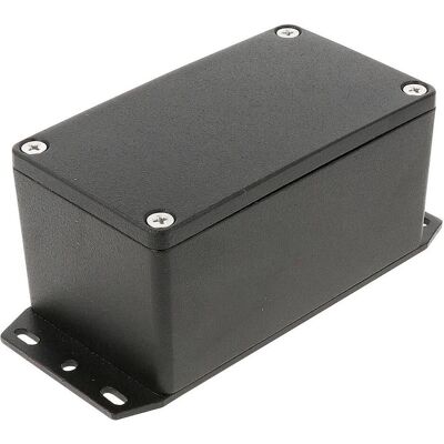 Hammond 1550Z111FBK Universal-Gehäuse 115 x 66 55 Aluminium Druckguss Schwarz (Boîtier), Accessoires électroniques + boîtier, Noir - Publicité Hammond 1550Z111FBK Universal-Gehäuse 115 x 66 55 Aluminium Druckguss Schwarz (Boîtier), Accessoires électroniques + boîtier, Noir - Publicité