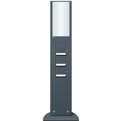 Gira 134228 Colonne d'énergie anthracite 769mm avec lumière et 2 prises - Publicité Gira 134228 Colonne d'énergie anthracite 769mm avec lumière et 2 prises - Publicité