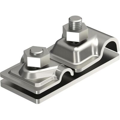 OBO Bettermann OBO isCon AP1-16 VA Plaque de Connexion en Acier Inoxydable - Accessoires Électroniques - Publicité OBO Bettermann OBO isCon AP1-16 VA Plaque de Connexion en Acier Inoxydable - Accessoires Électroniques - Publicité