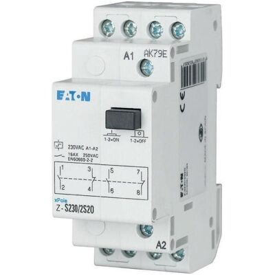 Eaton Z-S24/SO Relais - 24VAC/16A, Mécanique, Montage sur rail DIN - Publicité Eaton Z-S24/SO Relais - 24VAC/16A, Mécanique, Montage sur rail DIN - Publicité
