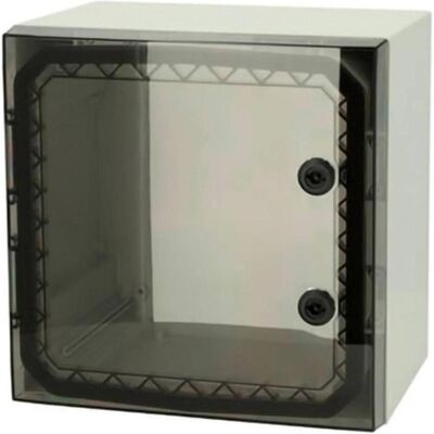 Fibox ARCA 303021 T No MP Schaltschrank 210 x 300 x 300 1 St. (Boîtier), Accessoires électroniques + boîtier, Transparent, Gris - Publicité Fibox ARCA 303021 T No MP Schaltschrank 210 x 300 x 300 1 St. (Boîtier), Accessoires électroniques + boîtier, Transparent, Gris - Publicité
