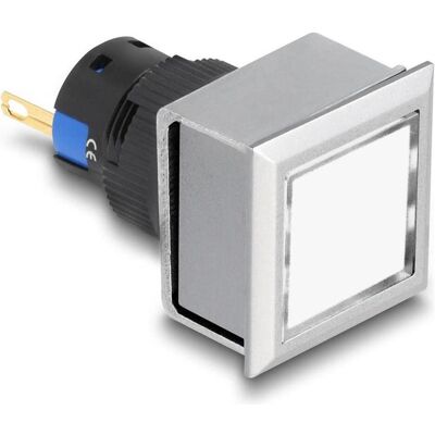 Delock 16 mm Kunststoff Signallampe weiss / Lötversion / vier, Accessoires électroniques + boîtier, Blanc, Noir, Argent - Publicité Delock 16 mm Kunststoff Signallampe weiss / Lötversion / vier, Accessoires électroniques + boîtier, Blanc, Noir, Argent - Publicité