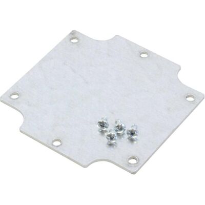 Hammond 1555EFPL Montageplatte Stahl Silber L x B H 80 80 1.6 mm 1 St., Accessoires électroniques + boîtier, Argent - Publicité Hammond 1555EFPL Montageplatte Stahl Silber L x B H 80 80 1.6 mm 1 St., Accessoires électroniques + boîtier, Argent - Publicité
