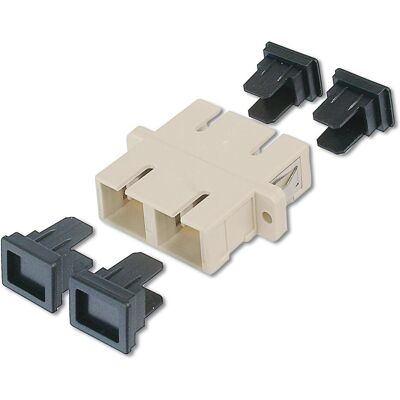 Digitus FO Kupplung, Duplex, SC auf SC, MM OM2, Grau Keramikhülse, Kunststoffgehäuse, inkl. Schrauben (Raccord réseau), Réseau : accessoires - Publicité Digitus FO Kupplung, Duplex, SC auf SC, MM OM2, Grau Keramikhülse, Kunststoffgehäuse, inkl. Schrauben (Raccord réseau), Réseau : accessoires - Publicité