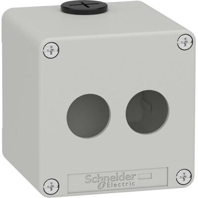 Schneider Electric XAPD1502 Boîtier vide XAP métal gris pour 2x22mm - CSA (Boîtier), Accessoires électroniques + boîtier, Gris - Publicité Schneider Electric XAPD1502 Boîtier vide XAP métal gris pour 2x22mm - CSA (Boîtier), Accessoires électroniques + boîtier, Gris - Publicité