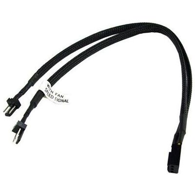 Phobya Y-cable 3pin Molex vers 2x 3Pin Molex - Noir 30cm - Publicité Phobya Y-cable 3pin Molex vers 2x 3Pin Molex - Noir 30cm - Publicité