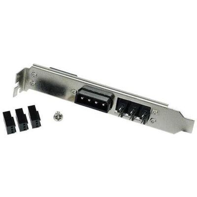 Phobya Cache de slot 4Pin Molex 3x 3Pin connecteur de ventilateur, Refroidissement à eau pour GPU : accessoires - Publicité Phobya Cache de slot 4Pin Molex 3x 3Pin connecteur de ventilateur, Refroidissement à eau pour GPU : accessoires - Publicité