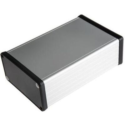 Boîtier en Aluminium Hammond - 160x103x54mm - IP54 - Argent - Publicité Boîtier en Aluminium Hammond - 160x103x54mm - IP54 - Argent - Publicité