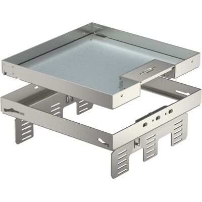 OBO Bettermann OBO RKSN2 UZD3 9VS25 Boîte carrée avec volet - Boîtier électronique - Publicité OBO Bettermann OBO RKSN2 UZD3 9VS25 Boîte carrée avec volet - Boîtier électronique - Publicité