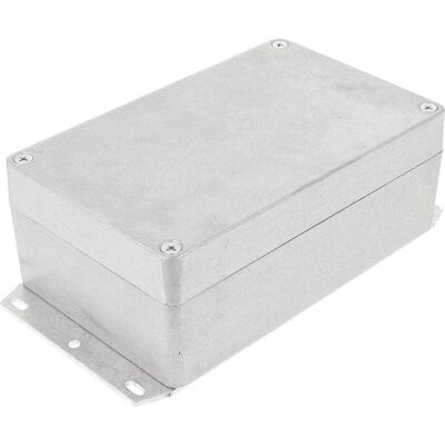 Hammond 1550Z116F Universal-Gehäuse 161 x 100 60 Aluminium Druckguss (Boîtier), Accessoires électroniques + boîtier, Argent - Publicité Hammond 1550Z116F Universal-Gehäuse 161 x 100 60 Aluminium Druckguss (Boîtier), Accessoires électroniques + boîtier, Argent - Publicité