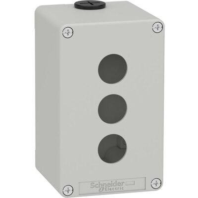 Boîtier en métal Schneider Electric XAPD2503 pour 3x22mm - IP69K - Publicité Boîtier en métal Schneider Electric XAPD2503 pour 3x22mm - IP69K - Publicité