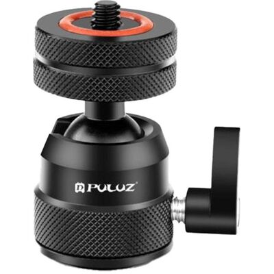 Puluz Multifunctional Ball Adapter for Tripods (Black) (Métal), Trépied, Noir - Publicité Puluz Multifunctional Ball Adapter for Tripods (Black) (Métal), Trépied, Noir - Publicité