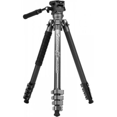 Fotopro X airfly Video Carbon Grijs (Carbone), Trépied, Gris - Publicité Fotopro X airfly Video Carbon Grijs (Carbone), Trépied, Gris - Publicité