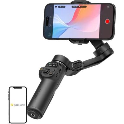 Hohem Gimbal Gimbal Stabilizator Śledzenie Gesty Kijek Selfie Stick na Telefon / SMART X2 (Smartphone), Gimbal, Noir - Publicité Hohem Gimbal Gimbal Stabilizator Śledzenie Gesty Kijek Selfie Stick na Telefon / SMART X2 (Smartphone), Gimbal, Noir - Publicité