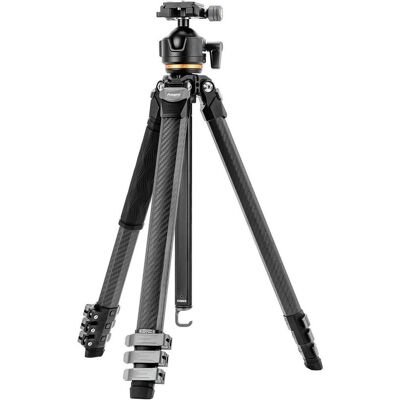 Fotopro Origin Plus + O 8H Carbon Tripod Black (Carbone, Métal), Trépied, Noir - Publicité Fotopro Origin Plus + O 8H Carbon Tripod Black (Carbone, Métal), Trépied, Noir - Publicité