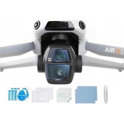 Sunnylife Osłony 4x Osłona Szkło Hartowane na Obiektyw do drona DJI AIR 3S / 3 S / BHM915 (DJI Air 3s), Drone : accessoires - Publicité Sunnylife Osłony 4x Osłona Szkło Hartowane na Obiektyw do drona DJI AIR 3S / 3 S / BHM915 (DJI Air 3s), Drone : accessoires - Publicité