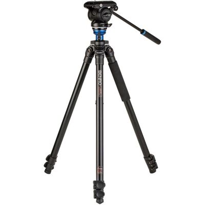 Benro statyw A2573F + głowica S4PRO (Métal), Trépied, Noir - Publicité Benro statyw A2573F + głowica S4PRO (Métal), Trépied, Noir - Publicité