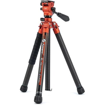 Fotopro X aircross 3 Lite Video Carbon Oranje (Carbone), Trépied, Orange - Publicité Fotopro X aircross 3 Lite Video Carbon Oranje (Carbone), Trépied, Orange - Publicité