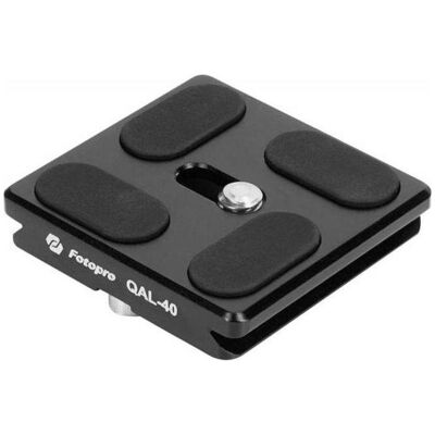 Fotopro tête QAL-40 quick mounting plate (Adaptateur de trépied), Trépied : accessoires, Noir - Publicité Fotopro tête QAL-40 quick mounting plate (Adaptateur de trépied), Trépied : accessoires, Noir - Publicité