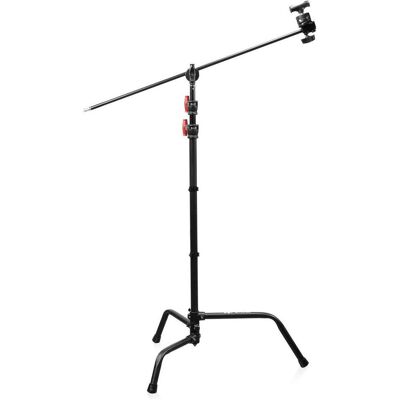 Shape 40" C-Stand Jambe coulissante Noir 10.5, Trépied d'éclairage, Noir - Publicité Shape 40" C-Stand Jambe coulissante Noir 10.5, Trépied d'éclairage, Noir - Publicité
