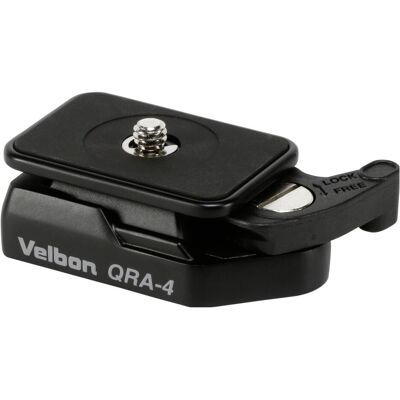 Velbon QRA-4 (Plateau à dégagement rapide), Trépied : accessoires, Noir - Publicité Velbon QRA-4 (Plateau à dégagement rapide), Trépied : accessoires, Noir - Publicité