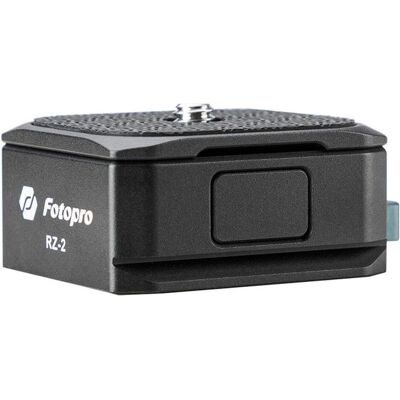 Fotopro RZ 2 Déclenchement rapide (Plateau à dégagement rapide), Trépied : accessoires, Noir - Publicité Fotopro RZ 2 Déclenchement rapide (Plateau à dégagement rapide), Trépied : accessoires, Noir - Publicité