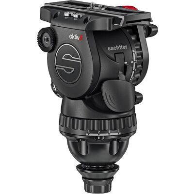 Tête vidéo Sachtler Aktiv6 - Bol 75mm, SpeedSwap, max 8kg - Publicité Tête vidéo Sachtler Aktiv6 - Bol 75mm, SpeedSwap, max 8kg - Publicité