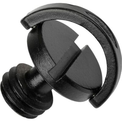 Caruba 3/8" Schroef met D Ring â Zwart, Trépied : accessoires, Noir - Publicité Caruba 3/8" Schroef met D Ring â Zwart, Trépied : accessoires, Noir - Publicité