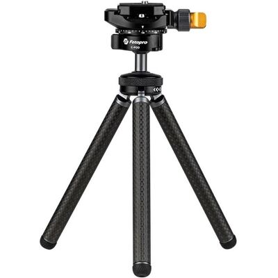 Fotopro C Pod Carbon Mini Tripod (Carbone), Trépied, Gris - Publicité Fotopro C Pod Carbon Mini Tripod (Carbone), Trépied, Gris - Publicité