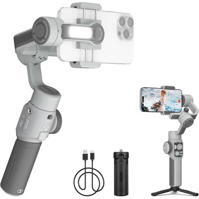 Zhiyun SMOOTH 5E - Grey (Smartphone, 0.29 kg), Gimbal, Gris - Publicité Zhiyun SMOOTH 5E - Grey (Smartphone, 0.29 kg), Gimbal, Gris - Publicité