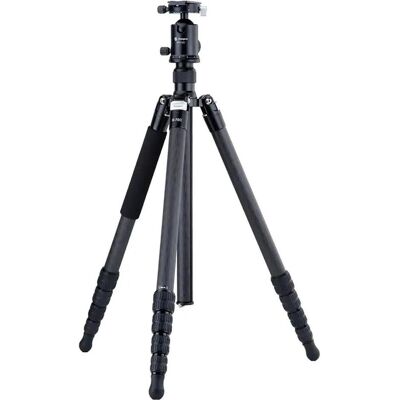 Fotopro X 75C + 72Q carbone (Carbone), Trépied, Noir - Publicité Fotopro X 75C + 72Q carbone (Carbone), Trépied, Noir - Publicité