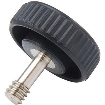 Caruba Adaptateur 1/4 "M 1/4 "F avec plastique Grip Lang (Adaptateur de trépied), Trépied : accessoires, Noir - Publicité Caruba Adaptateur 1/4 "M 1/4 "F avec plastique Grip Lang (Adaptateur de trépied), Trépied : accessoires, Noir - Publicité