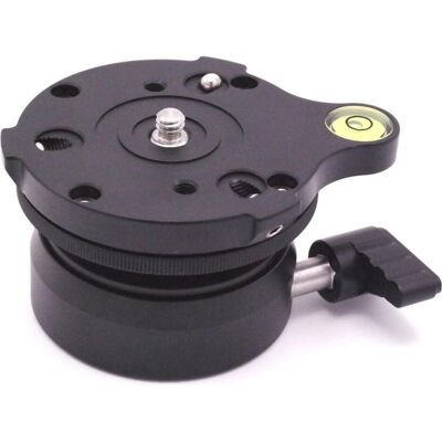 Caruba Leveling Base Omni directioneel & 1/4" thread (DY 60a), Trépied : accessoires - Publicité Caruba Leveling Base Omni directioneel & 1/4" thread (DY 60a), Trépied : accessoires - Publicité