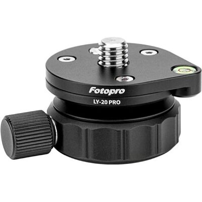 Tête de trépied LY 20 Pro Noire - Fotopro - Publicité Tête de trépied LY 20 Pro Noire - Fotopro - Publicité