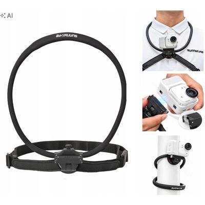 Sunnylife Support flexible pour trépied, fixation au col de la cage de l'Insta360 Go Ultra, ultra-souple /, Caméra d'action : accessoires - Publicité Sunnylife Support flexible pour trépied, fixation au col de la cage de l'Insta360 Go Ultra, ultra-souple /, Caméra d'action : accessoires - Publicité