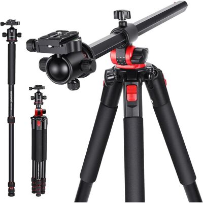 Neewer Multifunctional Aluminium Tripod (I) (Métal), Trépied, Noir - Publicité Neewer Multifunctional Aluminium Tripod (I) (Métal), Trépied, Noir - Publicité