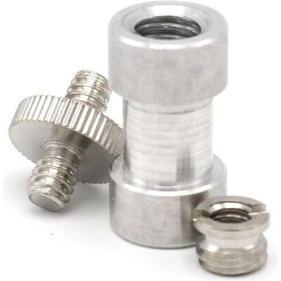 Caruba Kit adaptateur spigot (Adaptateur de trépied), Trépied : accessoires, Noir - Publicité Caruba Kit adaptateur spigot (Adaptateur de trépied), Trépied : accessoires, Noir - Publicité