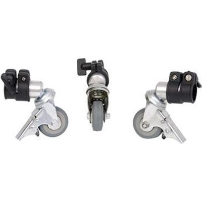 Falcon Eyes Roues pivotantes PCA-22M 3 pcs. 22 mm (Pieds de trépied), Trépied : accessoires, Noir - Publicité Falcon Eyes Roues pivotantes PCA-22M 3 pcs. 22 mm (Pieds de trépied), Trépied : accessoires, Noir - Publicité