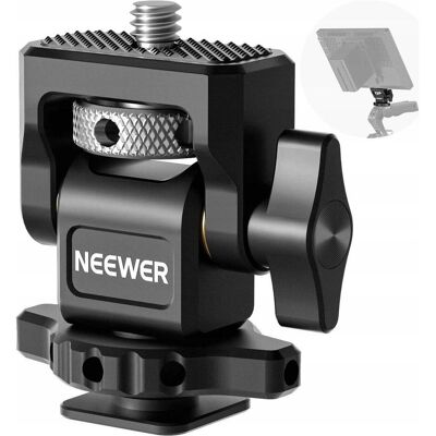 Neewer Profesjonalna Głowica 4,2kg 3D 360 na Monitor Gwint 1/4" Stopka ISO MA002, Tête de trépied - Publicité Neewer Profesjonalna Głowica 4,2kg 3D 360 na Monitor Gwint 1/4" Stopka ISO MA002, Tête de trépied - Publicité