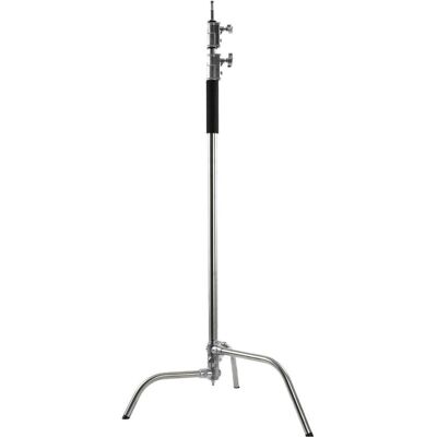 Caruba C Stand (330 cm, 10 kg), Trépied d'éclairage, Argent, Noir - Publicité Caruba C Stand (330 cm, 10 kg), Trépied d'éclairage, Argent, Noir - Publicité