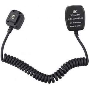 JJC Câble de synchronisation pour flash Canon E-TTL 2 (Câbles flash), Flash : accessoires, Noir - Publicité JJC Câble de synchronisation pour flash Canon E-TTL 2 (Câbles flash), Flash : accessoires, Noir - Publicité