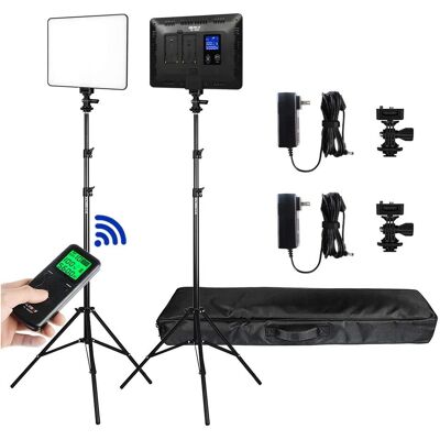 Viltrox VL 200T LED Light Duo Kit (Lumière vidéo), Lumière continue - Publicité Viltrox VL 200T LED Light Duo Kit (Lumière vidéo), Lumière continue - Publicité