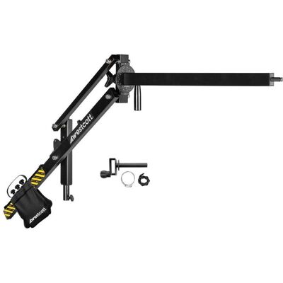 Westcott Easy Boom with 28" Extension Arm, Équipement pour studio : accessoires, Noir - Publicité Westcott Easy Boom with 28" Extension Arm, Équipement pour studio : accessoires, Noir - Publicité