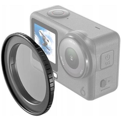 Puluz Adapter Uchwyt Mocowanie Na Filtr Filtry 49 Mm 49mm Do Dji Osmo Action 6 / Pu1084b, Caméra d'action : accessoires - Publicité Puluz Adapter Uchwyt Mocowanie Na Filtr Filtry 49 Mm 49mm Do Dji Osmo Action 6 / Pu1084b, Caméra d'action : accessoires - Publicité
