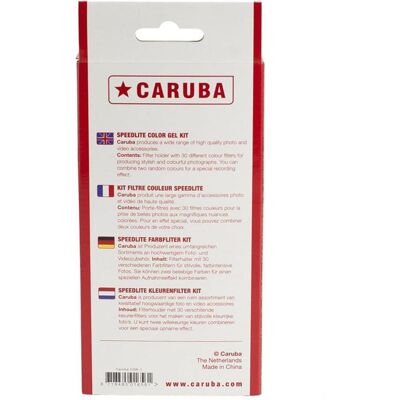 Caruba Kit de gel couleur Speedlite, Flash studio : accessoires, Multicolore - Publicité Caruba Kit de gel couleur Speedlite, Flash studio : accessoires, Multicolore - Publicité