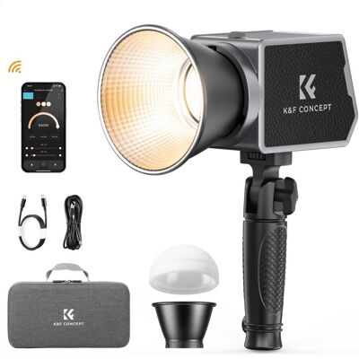K&F Concept 60W Dual Color Temperature COB Light, Built-in 4500mah battery (éclairage de studio), Lumière continue - Publicité K&F Concept 60W Dual Color Temperature COB Light, Built-in 4500mah battery (éclairage de studio), Lumière continue - Publicité