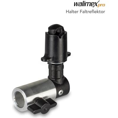 Walimex pro pro 23111 Support pour réflecteur pliant, Trépied d'éclairage, Noir, Argent - Publicité Walimex pro pro 23111 Support pour réflecteur pliant, Trépied d'éclairage, Noir, Argent - Publicité