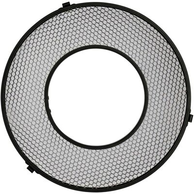 GODOX GODOX BD-09B Grille Nid d'abeille 20° pour R1200 - Tête de Flash Annulaire - Publicité GODOX GODOX BD-09B Grille Nid d'abeille 20° pour R1200 - Tête de Flash Annulaire - Publicité