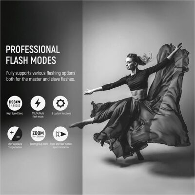 Neewer Qpro-N (QPRON), Flash studio : accessoires, Noir - Publicité Neewer Qpro-N (QPRON), Flash studio : accessoires, Noir - Publicité