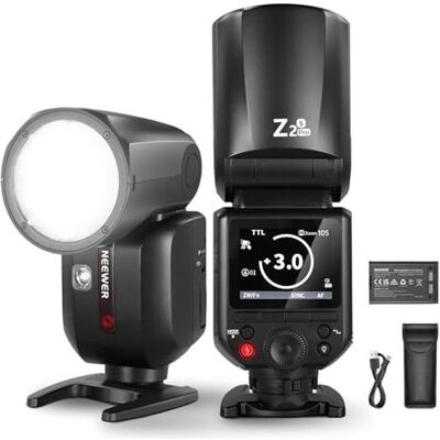 Neewer Z2PRO-S Rundkopf Blitz Speedlite (Godox, Sony), Flash, Noir - Publicité Neewer Z2PRO-S Rundkopf Blitz Speedlite (Godox, Sony), Flash, Noir - Publicité